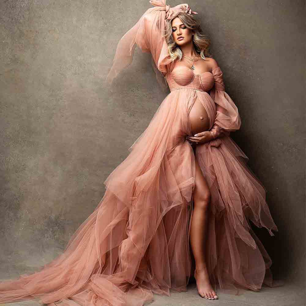 Women Formal Wear Photoshoot - Vestidos de Noche esponjosos con forma
