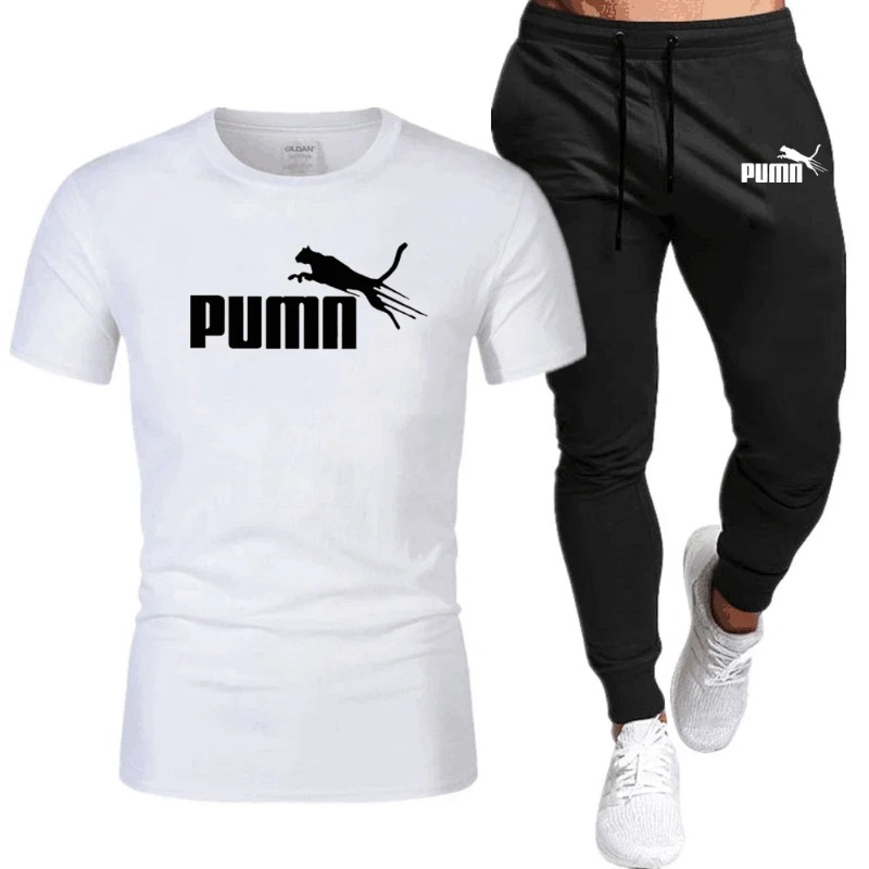 Monochrome Suit Set - Conjunto de camiseta y pantalones para
