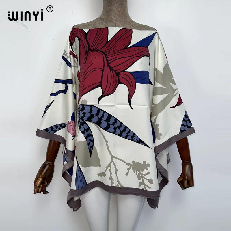 Young Women'S Formal Wear - WINYI Nuevo Top Estampado de Oriente
