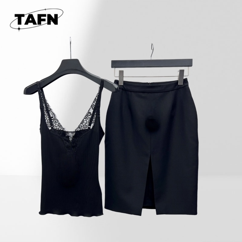 Woman Formal Wear - Conjunto de falda y top para