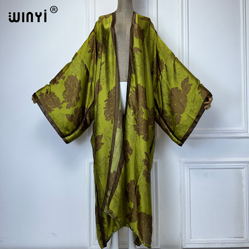 Young Women'S Formal Wear - WINYI África boho estampado kimonos vestidos
