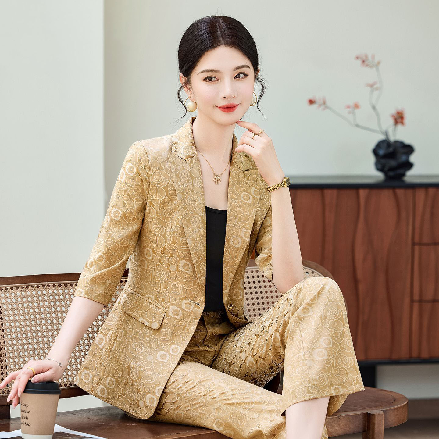 Traje Profesional de Media Man - Women Formal Wear Trousers reseña y precio