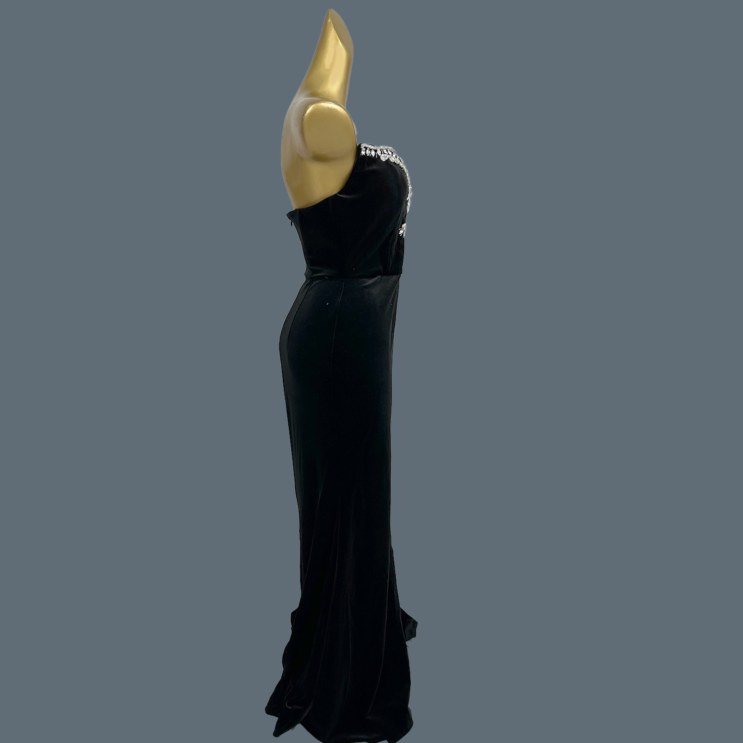 Vestido Largo de Terciopelo Ne - Women Formal Wear Photoshoot reseña y precio
