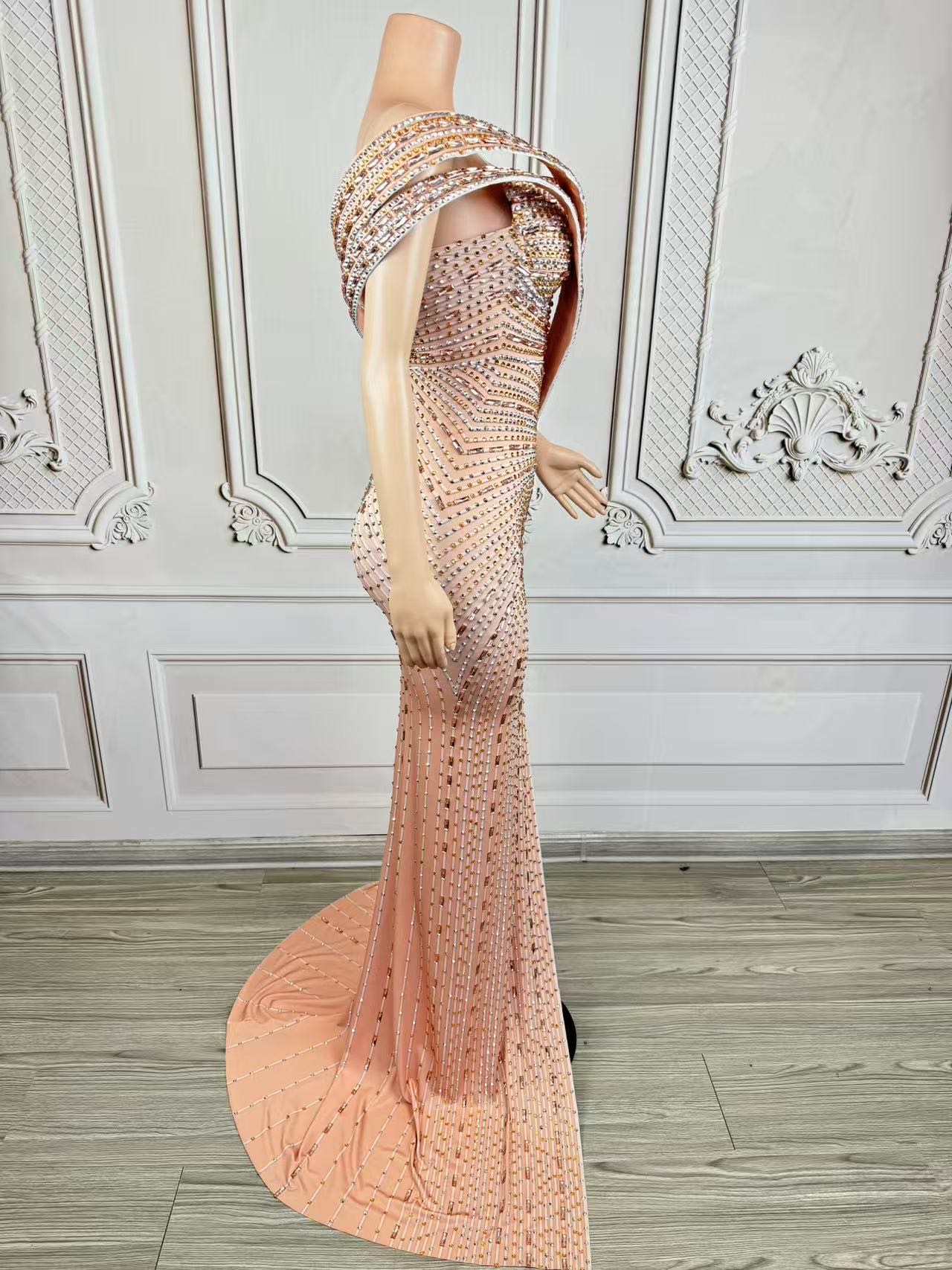 Xiangbin-vestidos largos forma - Women Formal Wear Photoshoot reseña y precio