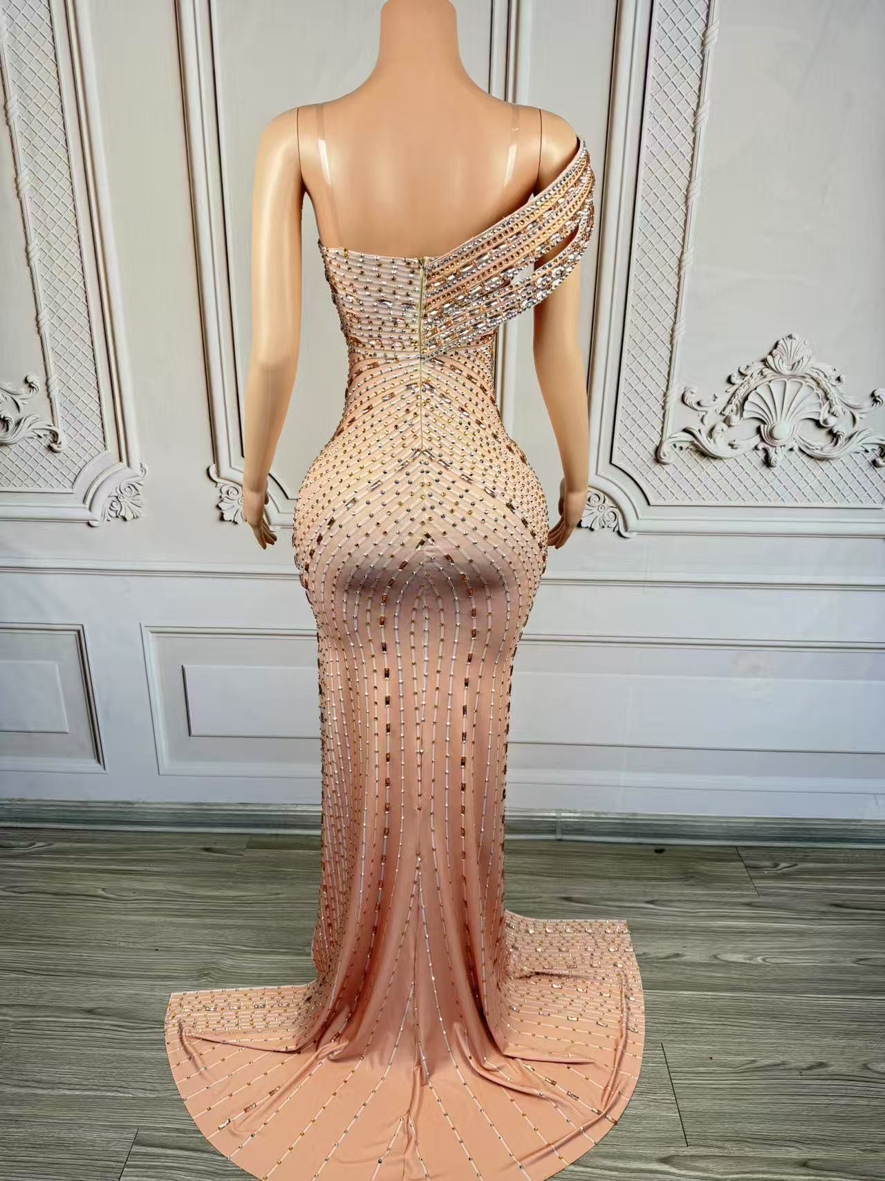 Xiangbin-vestidos largos forma - Women Formal Wear Photoshoot reseña y precio