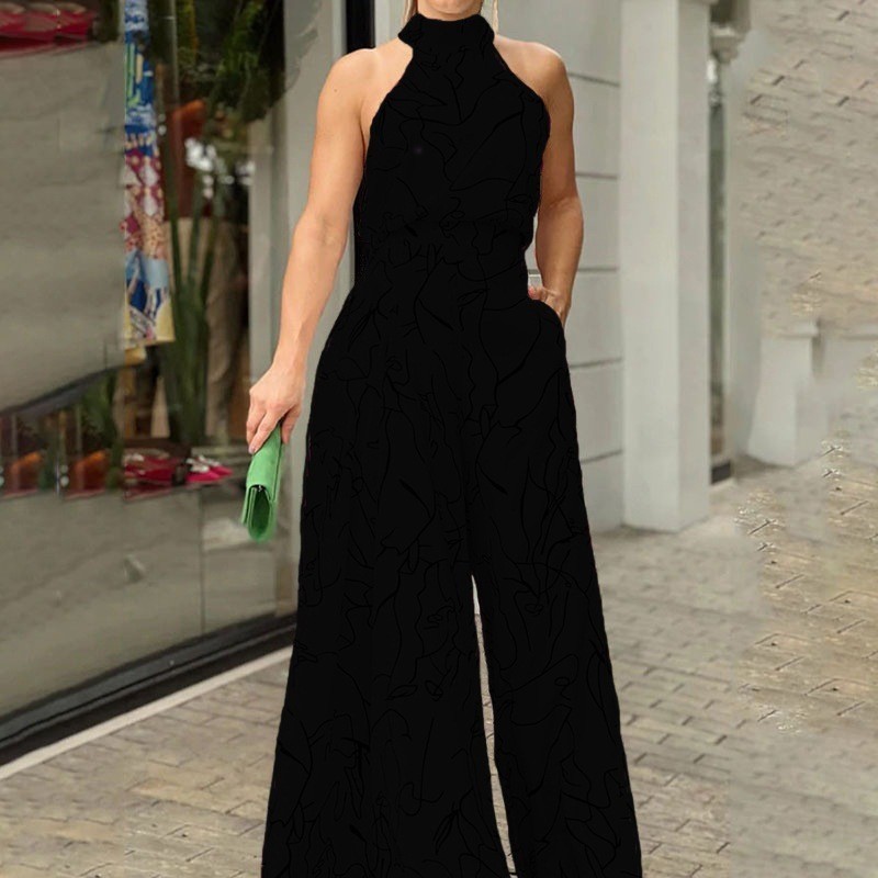 Mono halter para mujer, pantal - Women'S Formal Jumpsuit Evening Wear reseña y precio