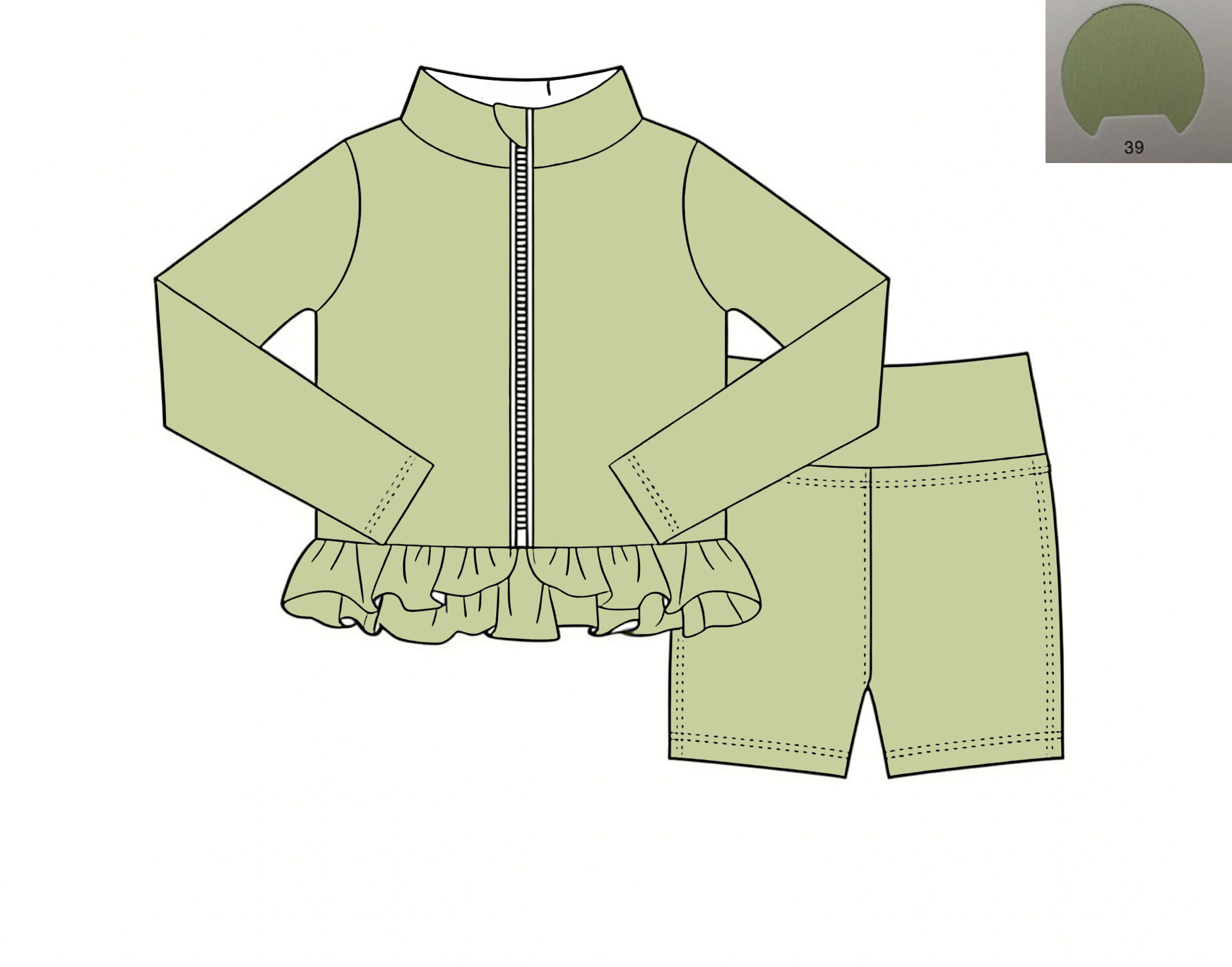 Conjunto de Yoga Monocromático - Monochrome Suit Set reseña y precio