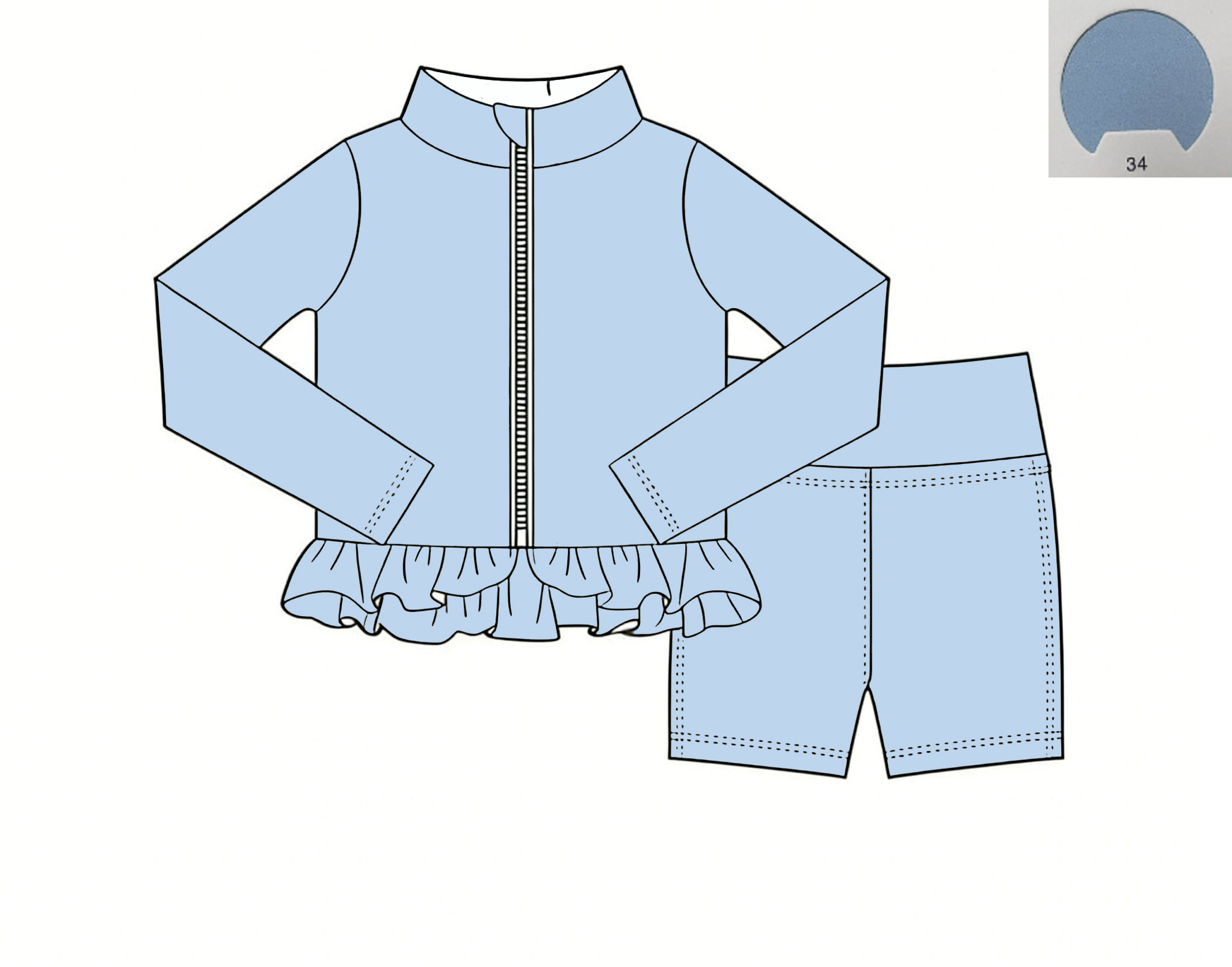 Conjunto de Yoga Monocromático - Monochrome Suit Set reseña y precio