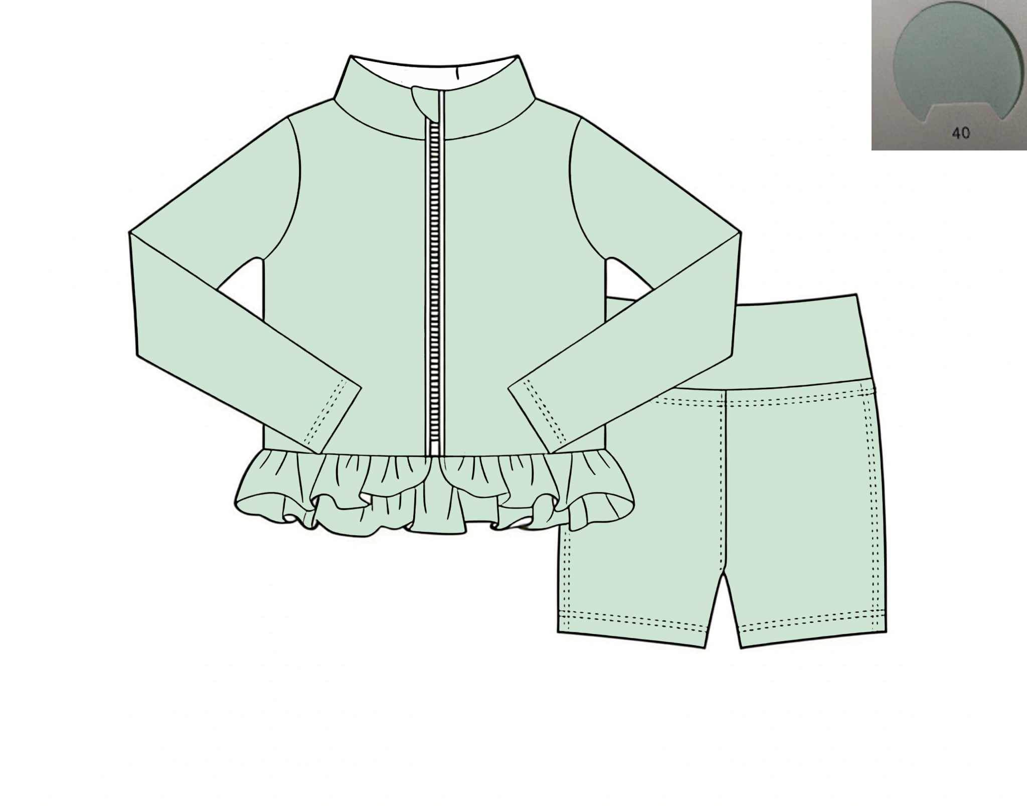 Conjunto de Yoga Monocromático - Monochrome Suit Set reseña y precio