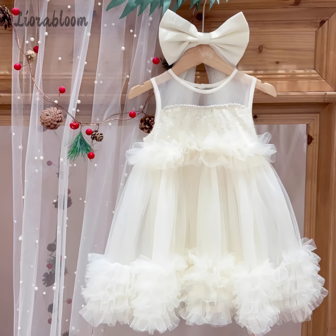 Vestido de Tul para Niñas, Dis - Woman Formal Wear reseña y precio