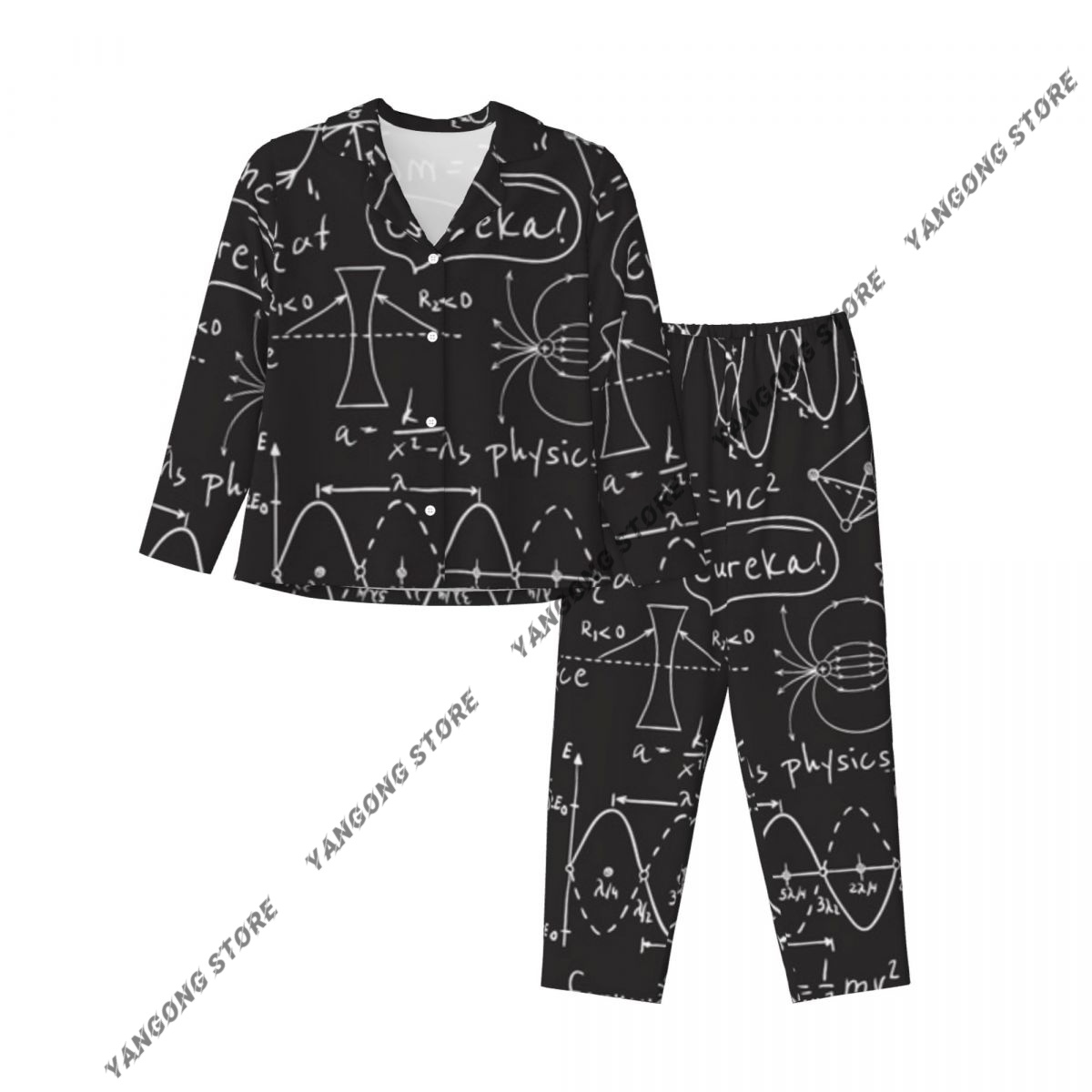 Ropa de dormir para mujer, pij - Monochrome Suit Set reseña y precio