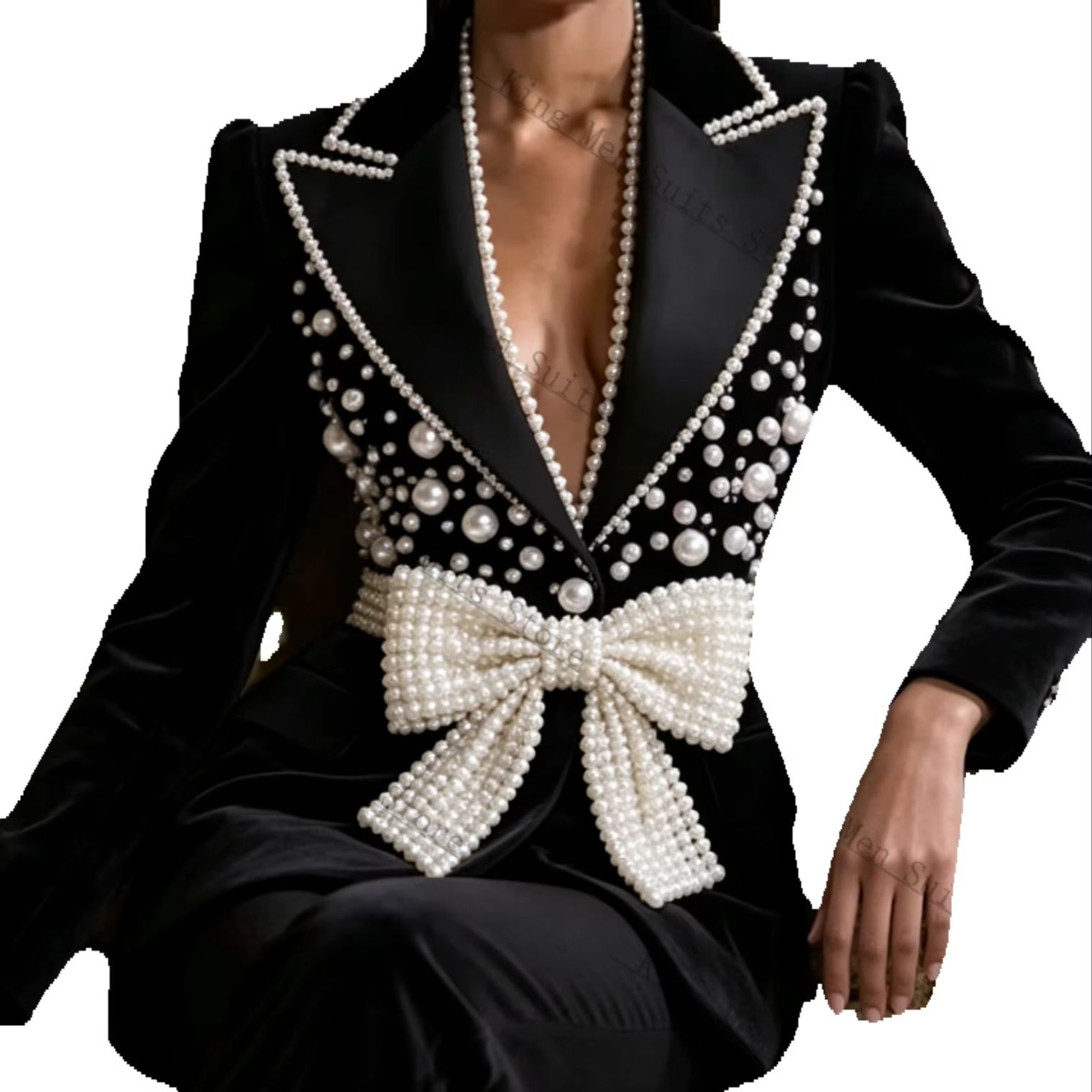 Conjunto de Trajes Formales de - Women Formal Wear Trousers reseña y precio