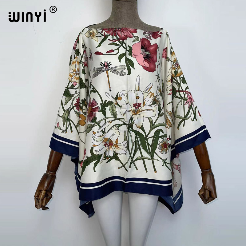 WINYI Nuevo Top Estampado de O - Young Women'S Formal Wear reseña y precio