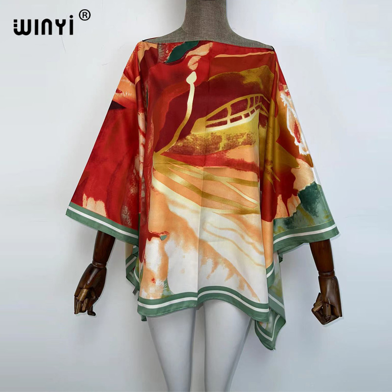 WINYI Nuevo Top Estampado de O - Young Women'S Formal Wear reseña y precio
