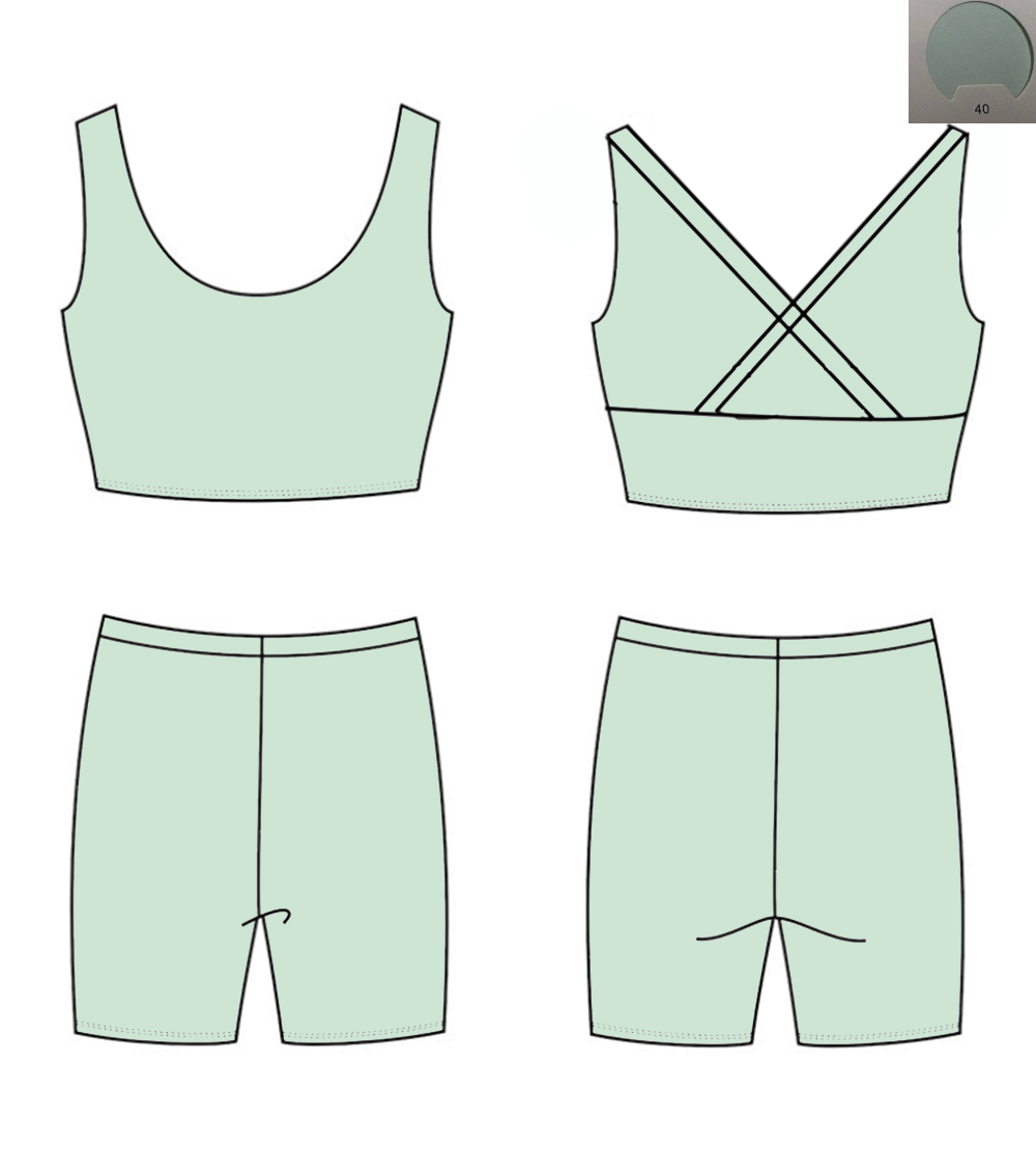 Conjunto de Yoga Monocromático - Monochrome Suit Set reseña y precio