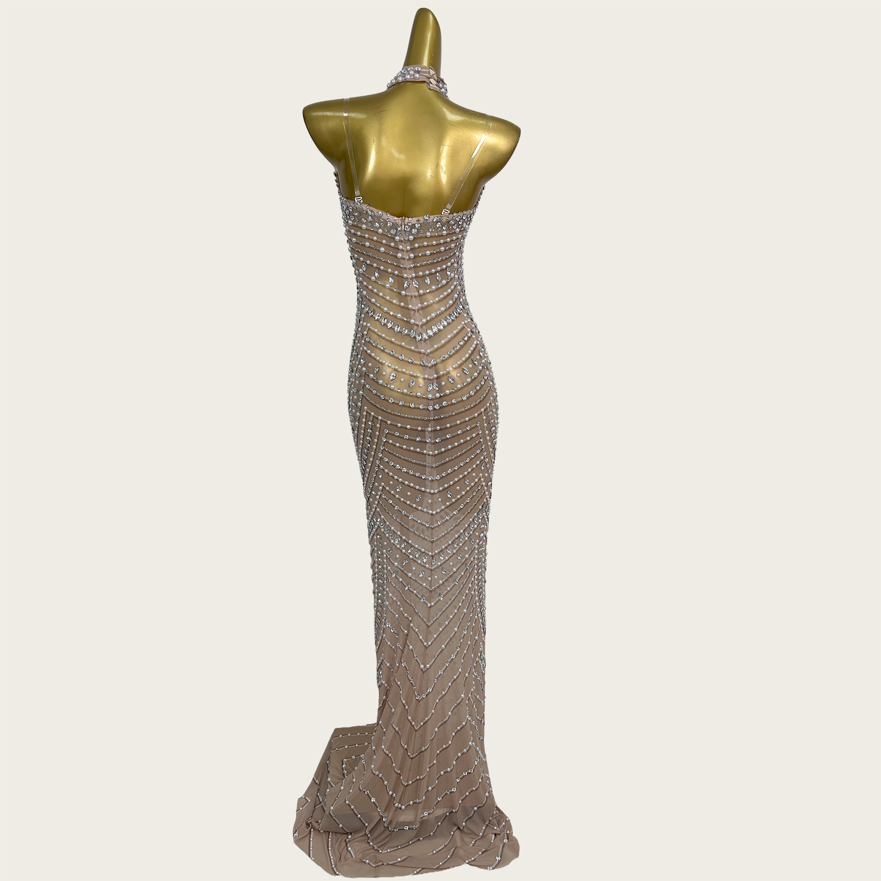 Vestido de noche de sirena con - Formal Gala Wear Women reseña y precio