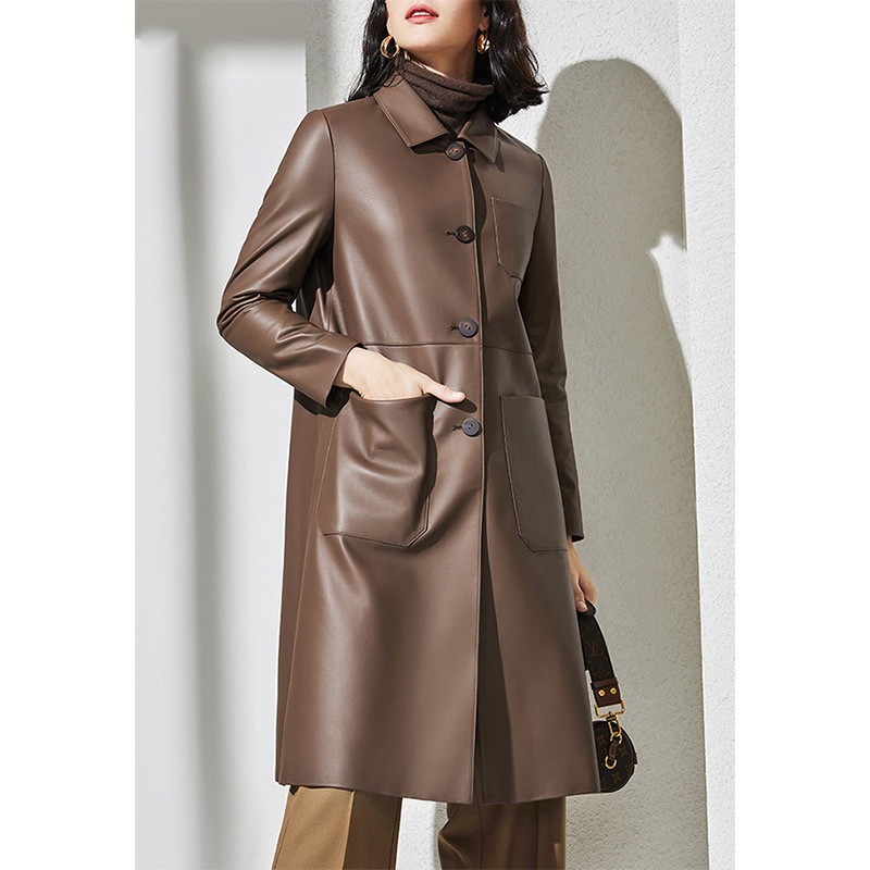 Gabardina de cuero de talla gr - Large Women'S Formal Wear reseña y precio