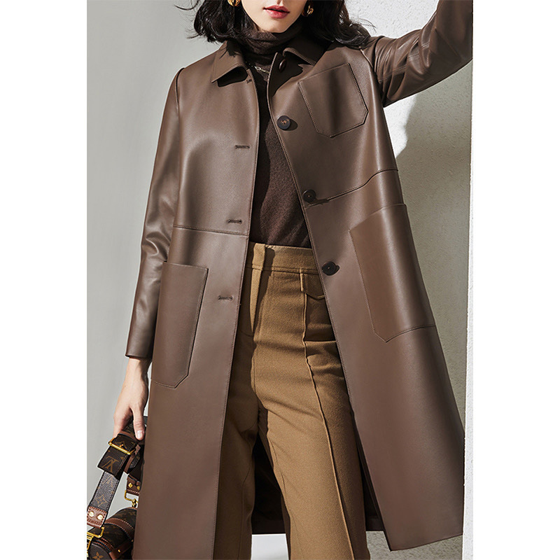 Gabardina de cuero de talla gr - Large Women'S Formal Wear reseña y precio