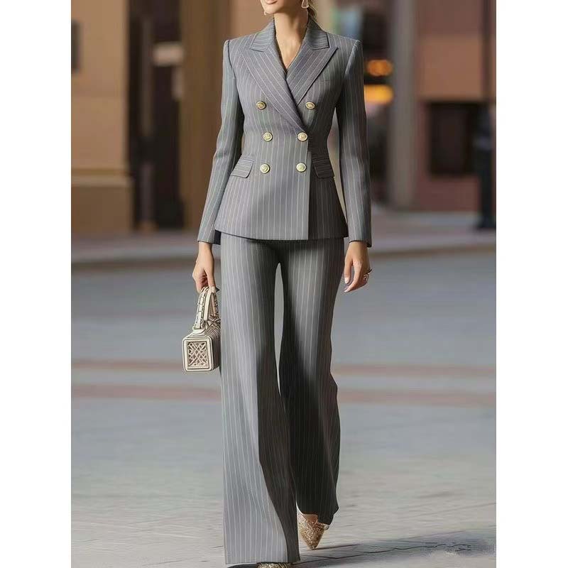 Traje de Pantalón Otoñal para  - Women Formal Wear Trousers reseña y precio