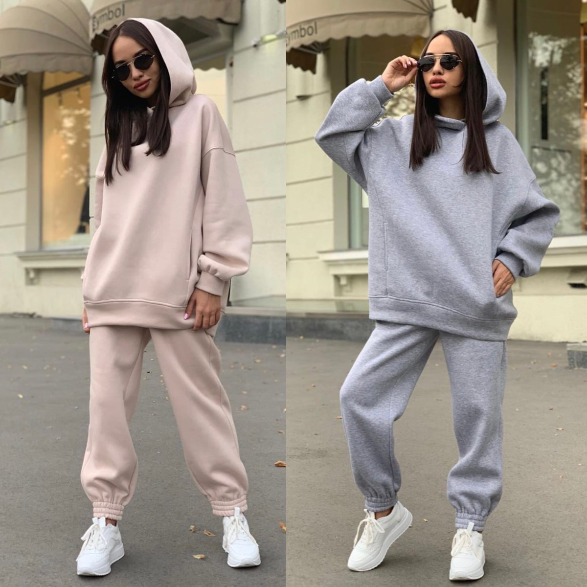 Conjunto de Sudadera con Capuc - Monochrome Suit Set reseña y precio