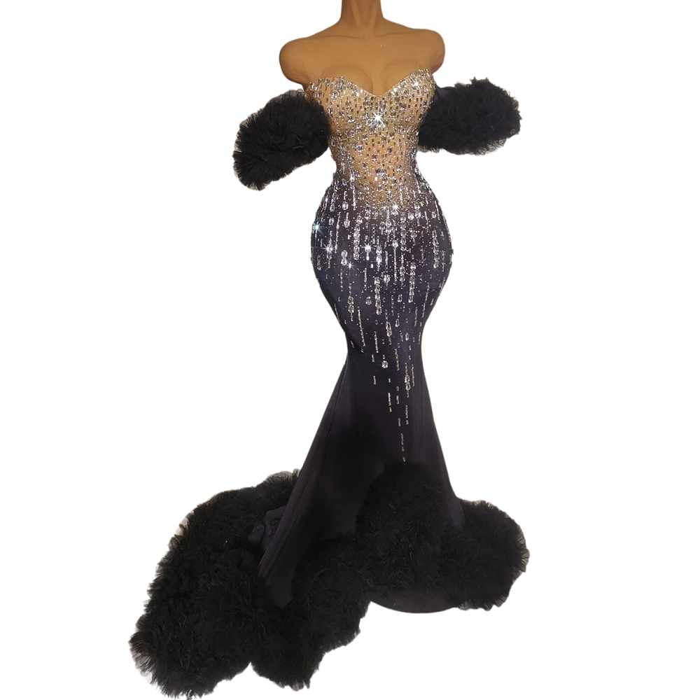 Vestido Largo Formal con Pedre - Women Formal Wear Photoshoot reseña y precio