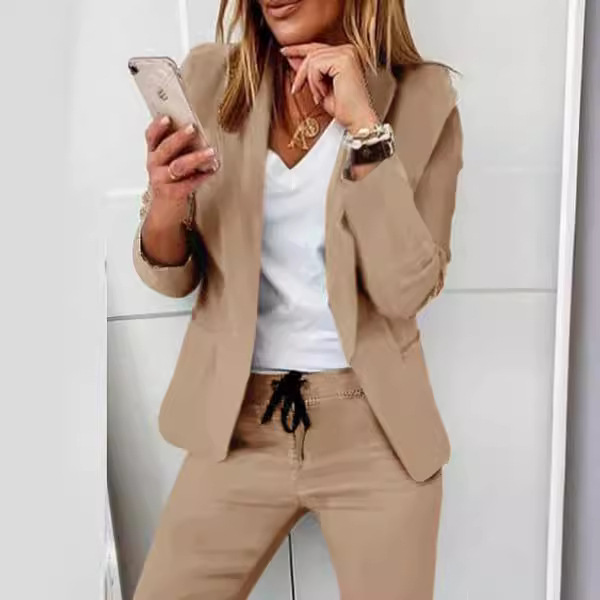 Traje de negocios informal mon - Monochrome Suit Set reseña y precio